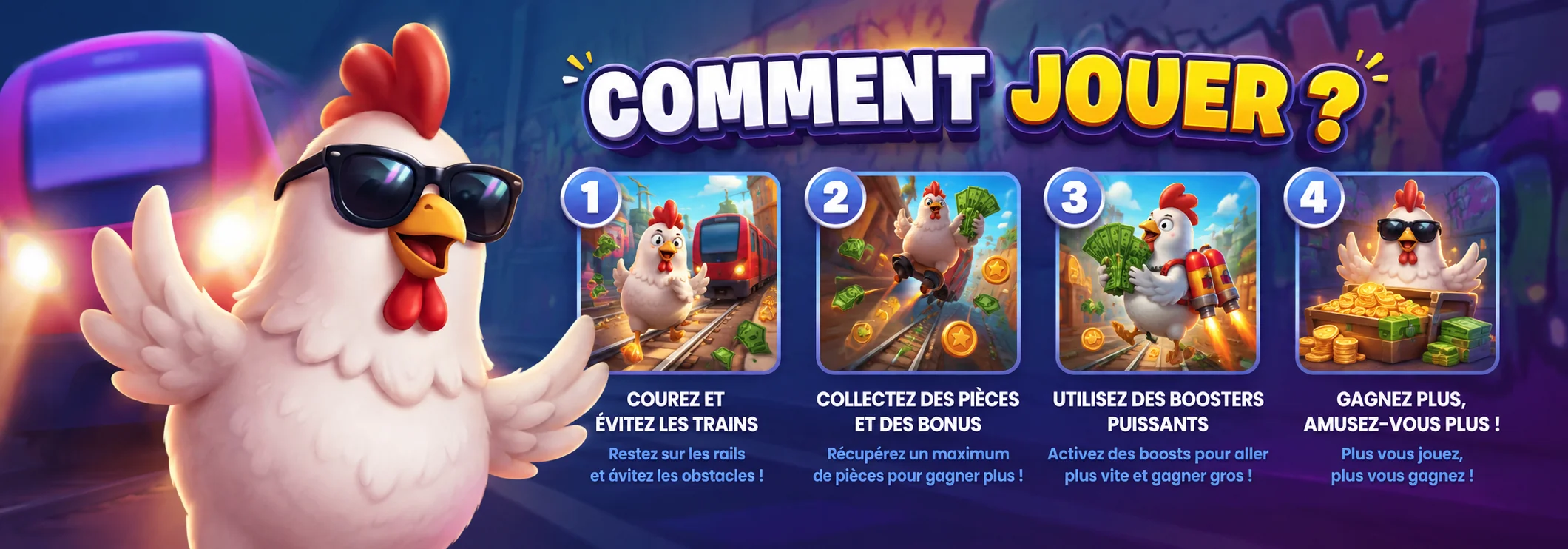 Jouer à Chicken Subway